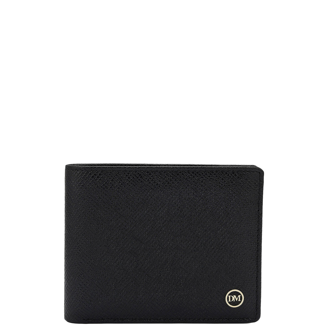 Black Franzy Leather Mens & Ladies Wallet Gift Set