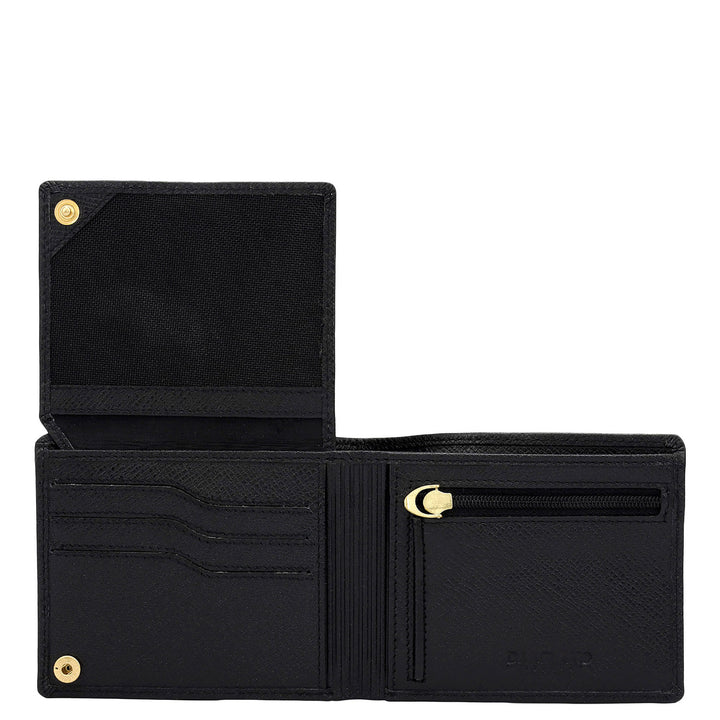 Black Franzy Leather Mens & Ladies Wallet Gift Set