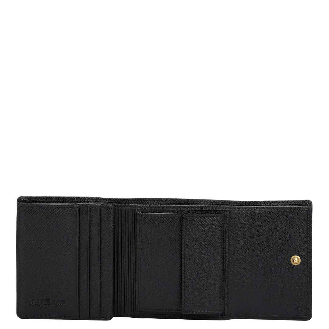 Black Franzy Leather Mens & Ladies Wallet Gift Set
