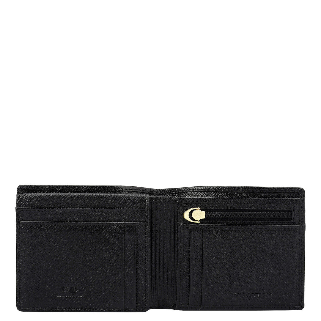 Black Croco Leather Mens & Ladies Wallet Gift Set