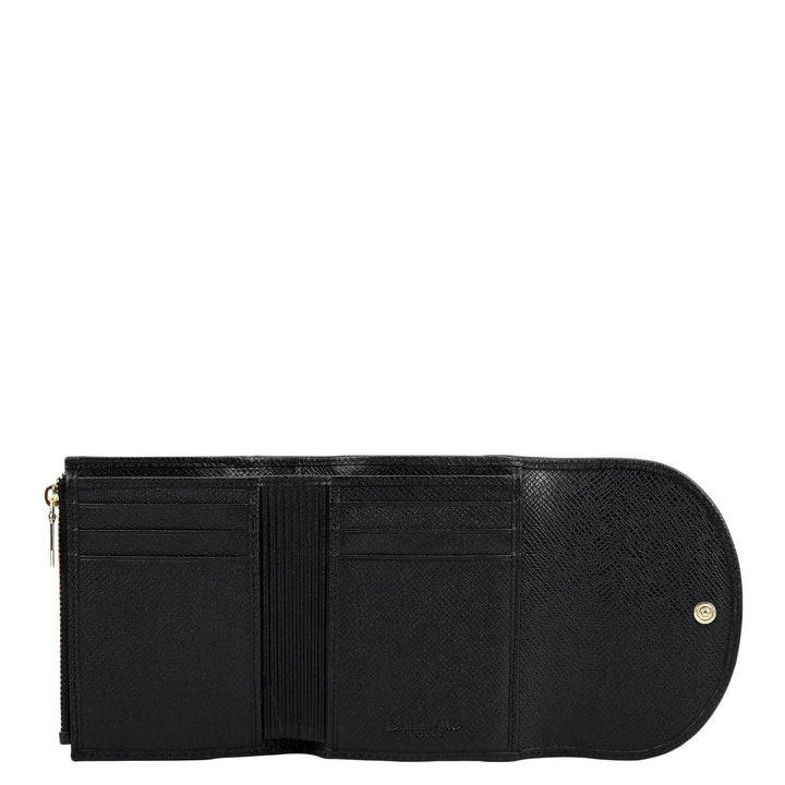 Black Croco Leather Mens & Ladies Wallet Gift Set