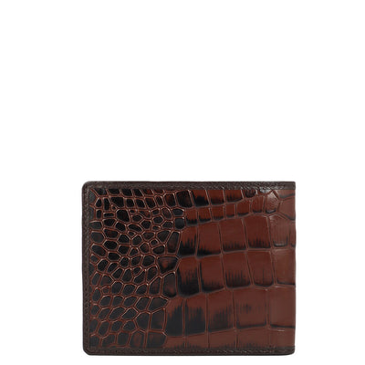 Date Croco Leather Mens & Ladies Wallet Gift Set