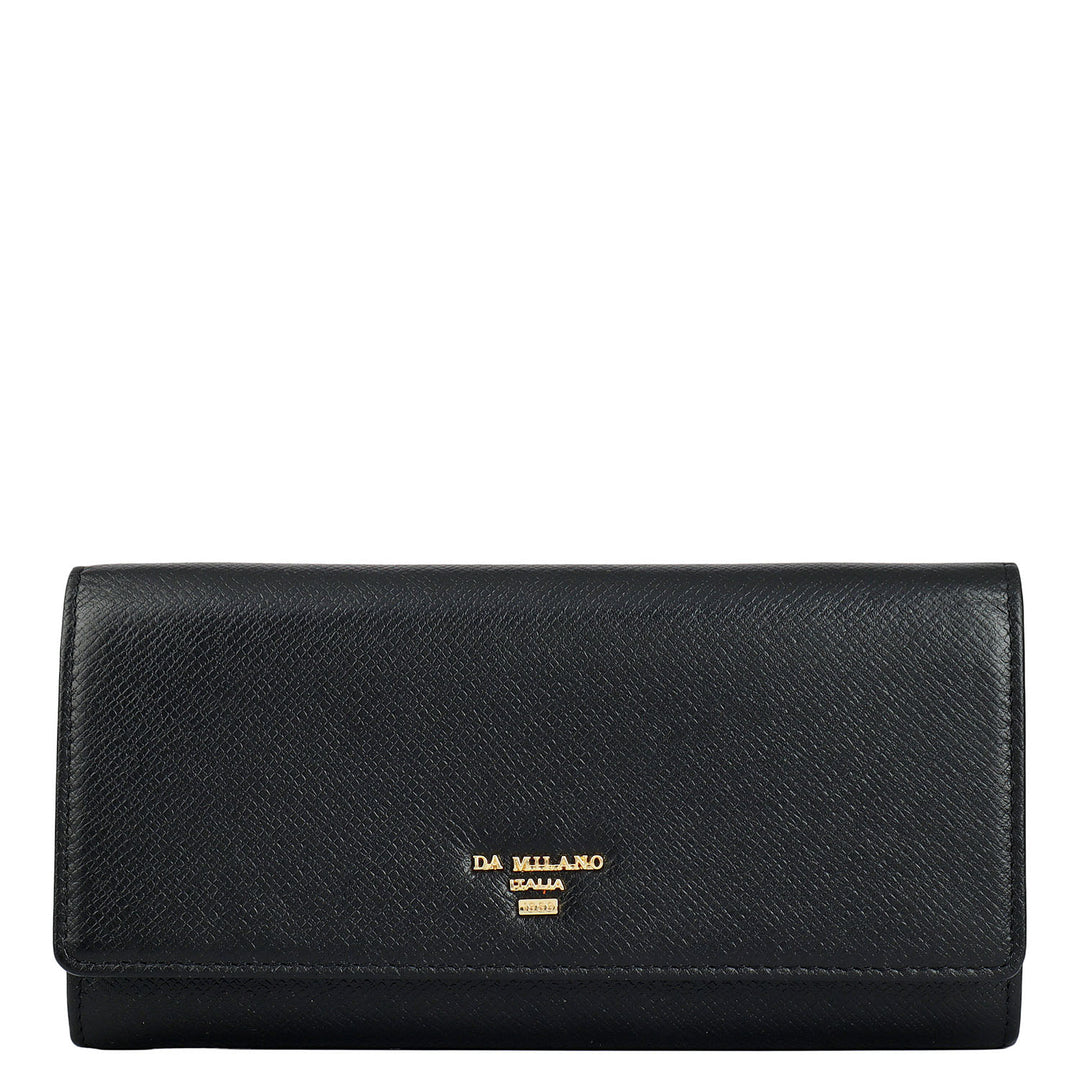 Black Franzy Leather Mens & Ladies Wallet Gift Set