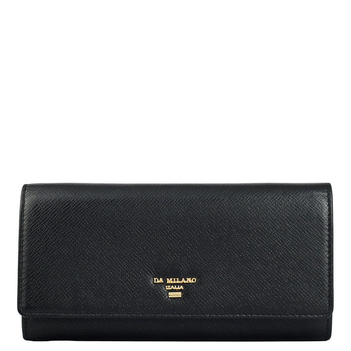 Black Franzy Leather Mens & Ladies Wallet Gift Set