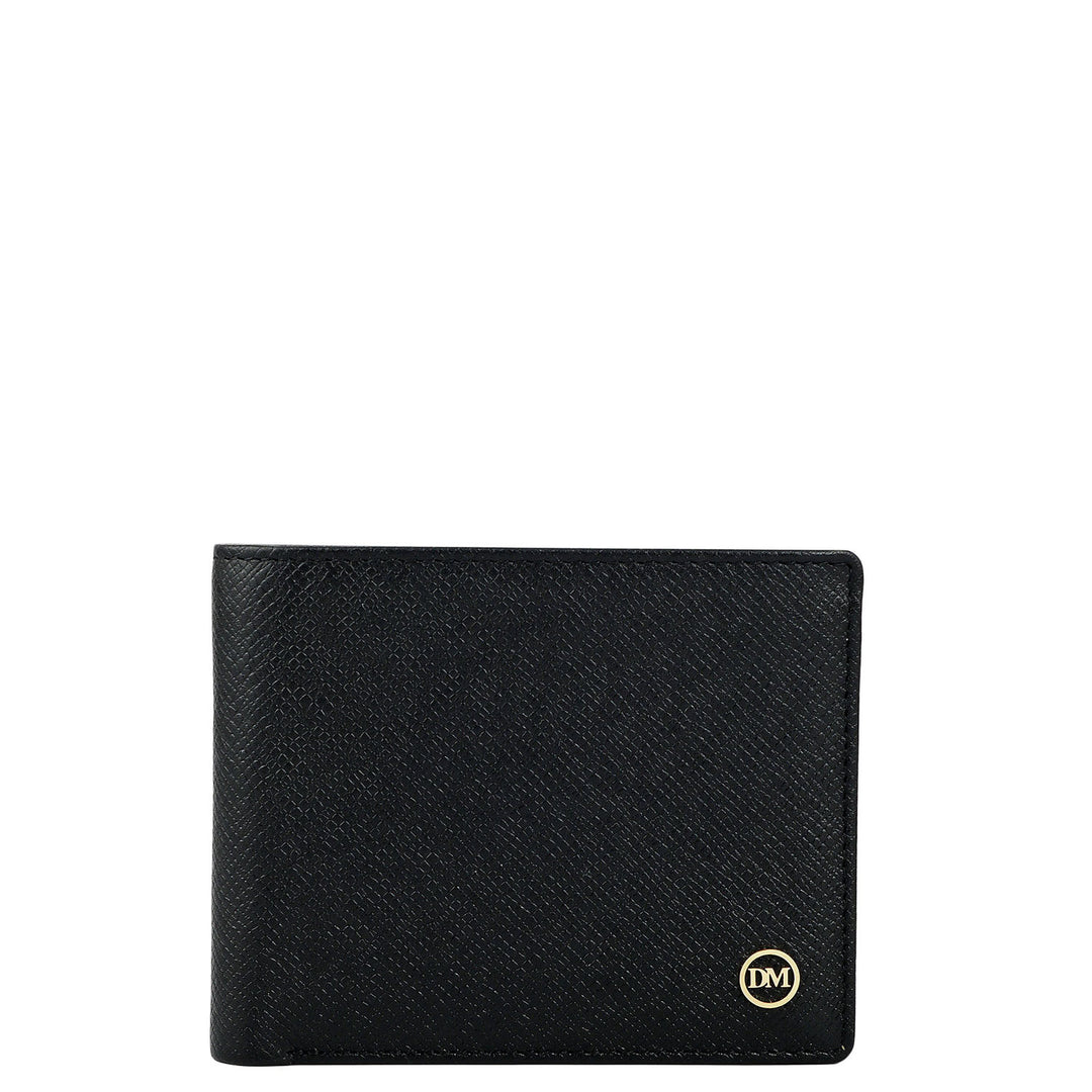 Black Franzy Leather Mens & Ladies Wallet Gift Set