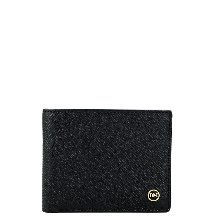Black Franzy Leather Mens & Ladies Wallet Gift Set