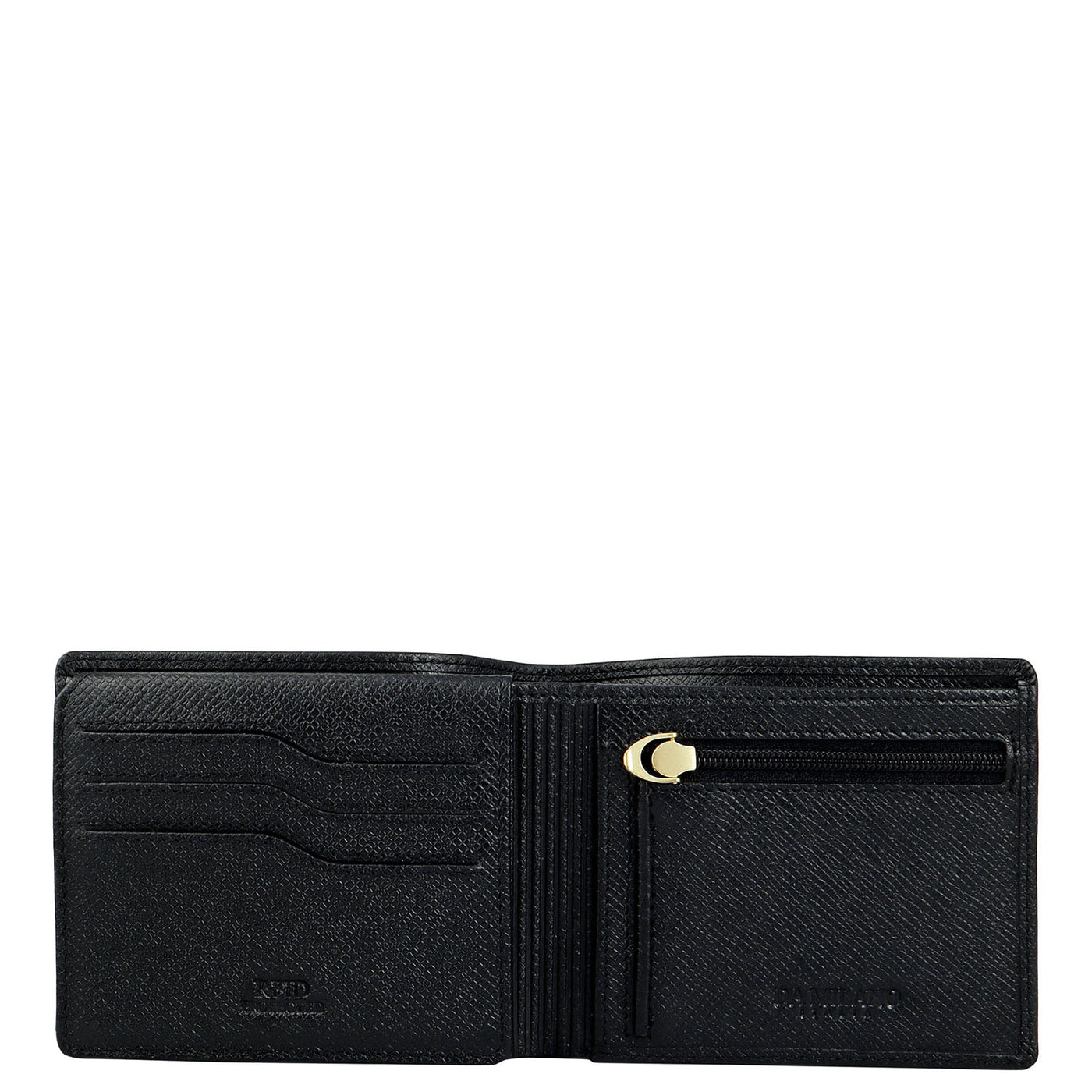 Black Franzy Leather Mens & Ladies Wallet Gift Set