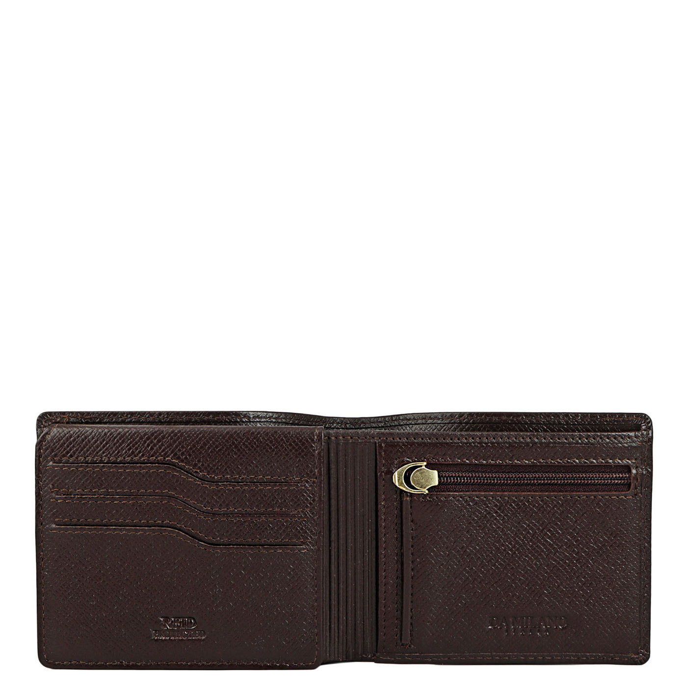 Chocolate Franzy Leather Mens & Ladies Wallet Gift Set