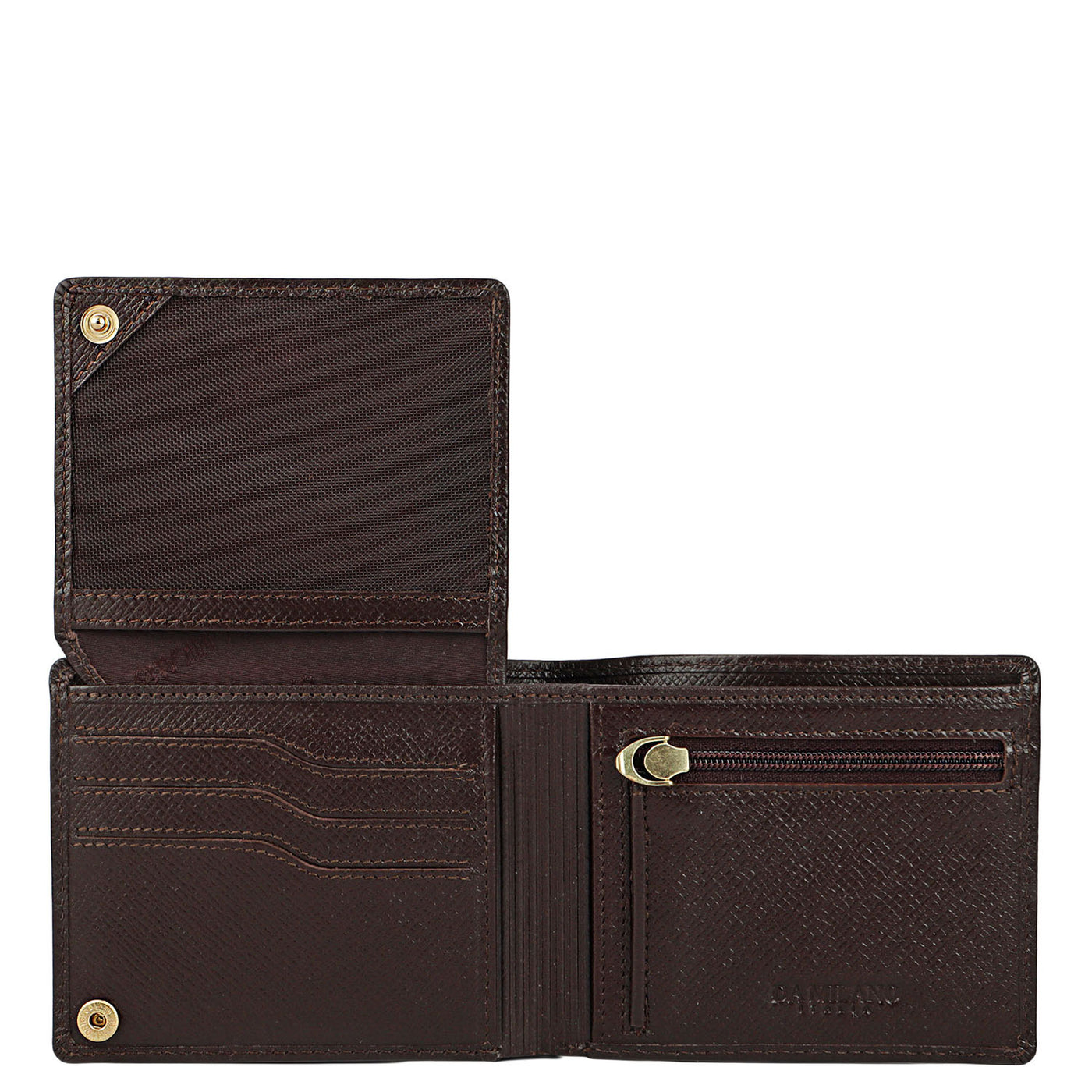 Chocolate Franzy Leather Mens & Ladies Wallet Gift Set