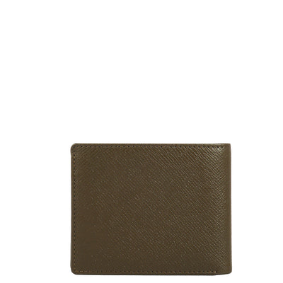 Military Green Franzy Leather Mens & Ladies Wallet Gift Set