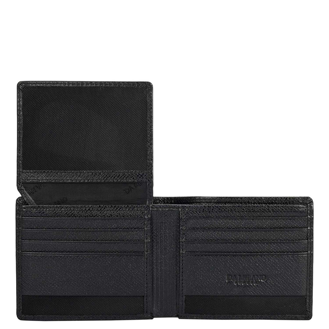 Black Croco Leather Mens & Ladies Wallet Gift Set
