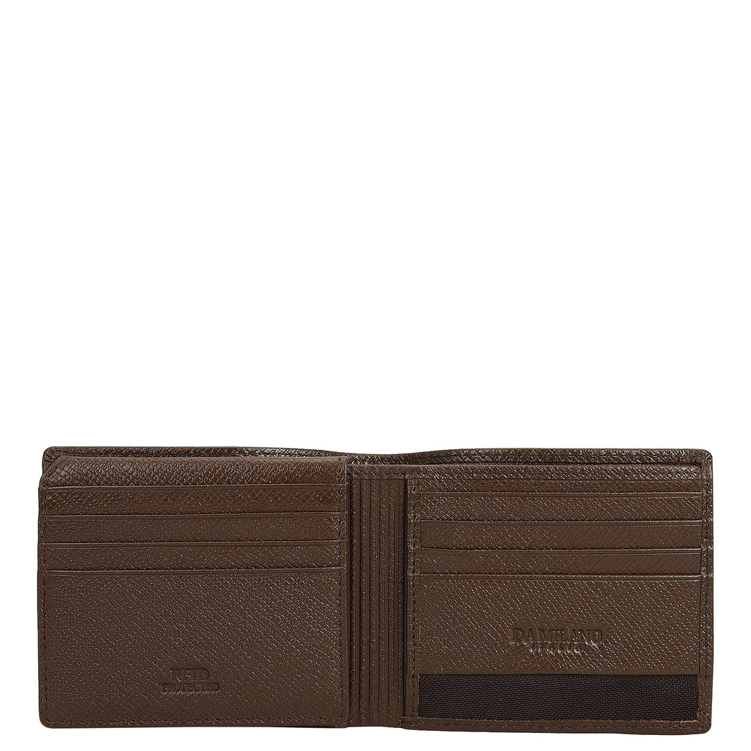 Walnut Croco Leather Mens & Ladies Wallet Gift Set