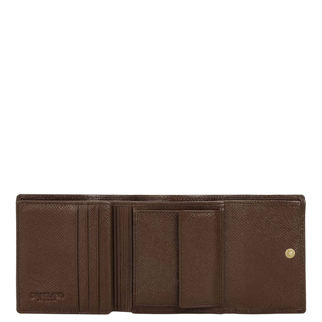 Walnut Croco Leather Mens & Ladies Wallet Gift Set