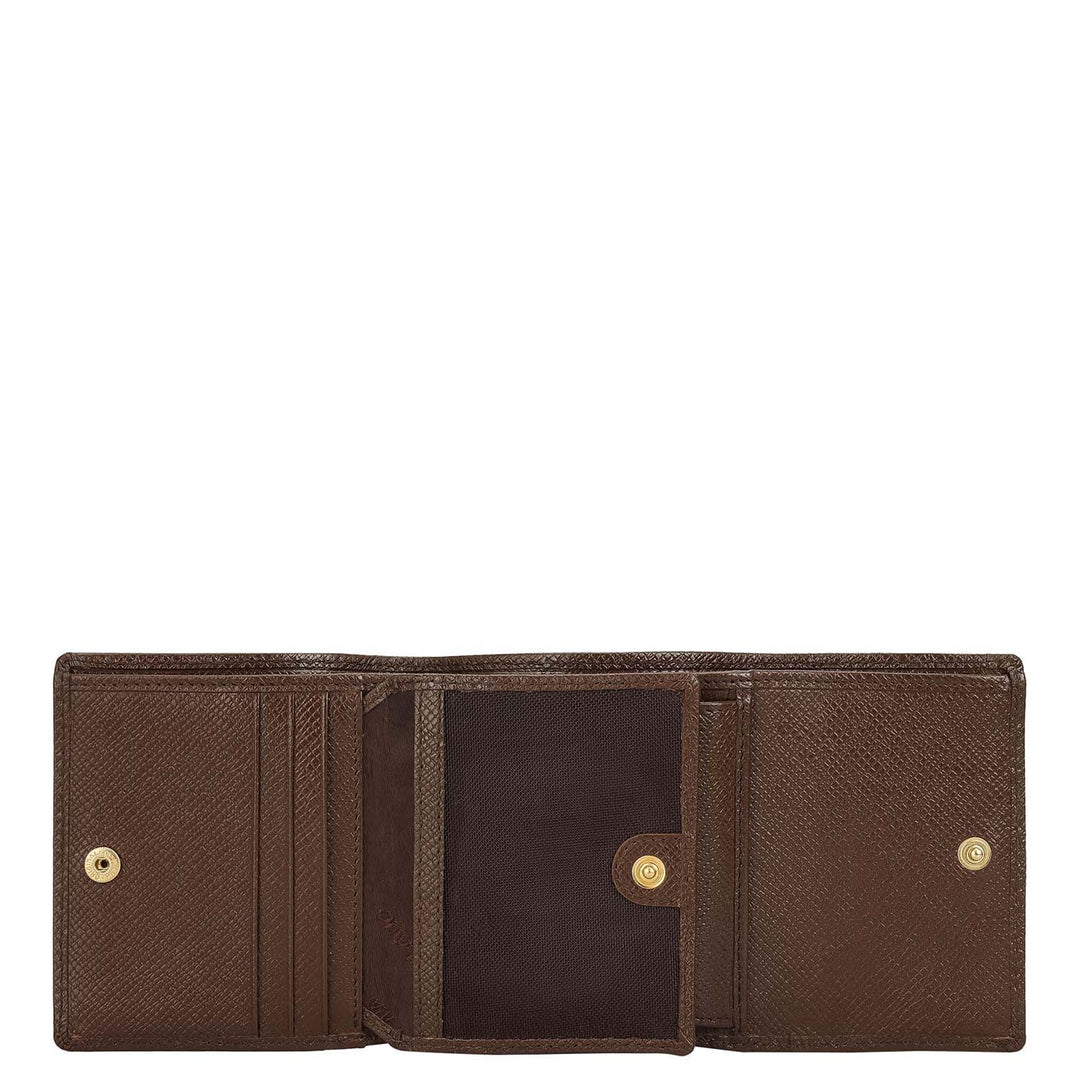 Walnut Croco Leather Mens & Ladies Wallet Gift Set