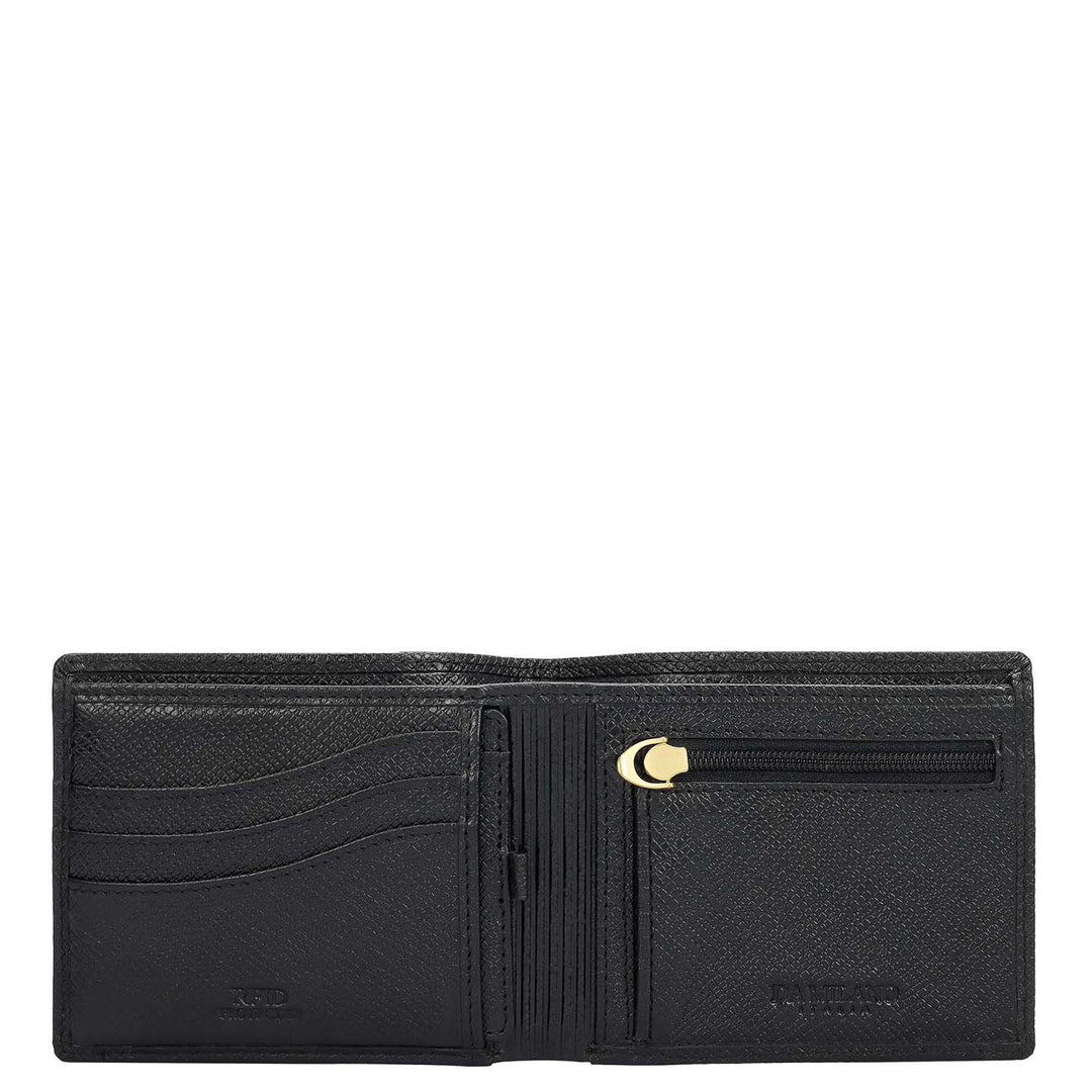 Black Croco Leather Mens & Ladies Wallet Gift Set