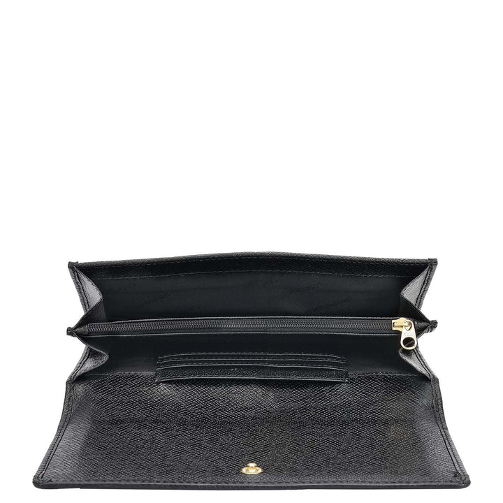 Black Croco Leather Mens & Ladies Wallet Gift Set