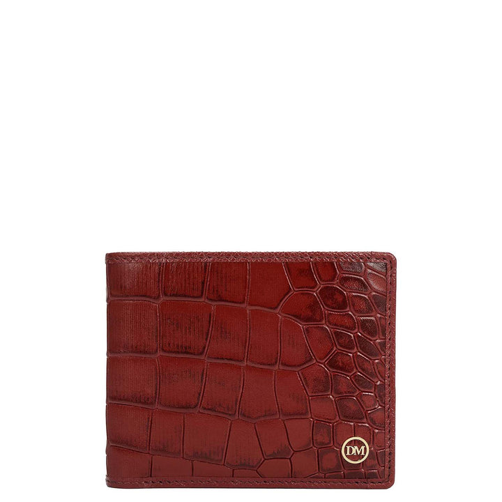 Cherry Croco Leather Mens & Ladies Wallet Gift Set