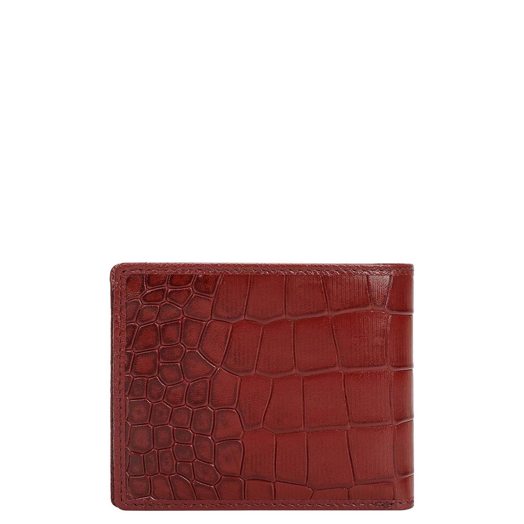 Cherry Croco Leather Mens & Ladies Wallet Gift Set