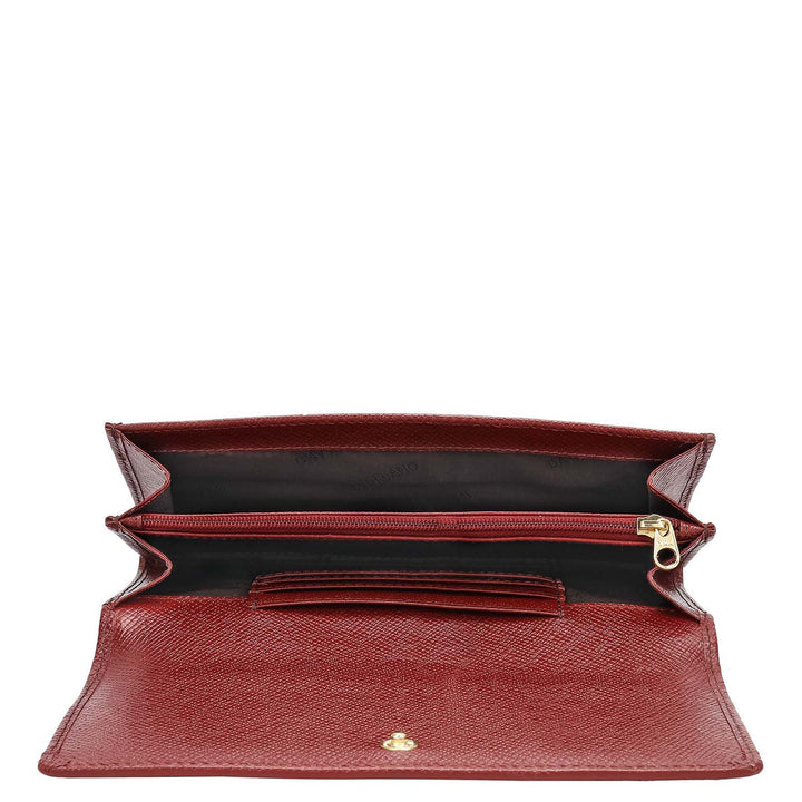 Cherry Croco Leather Mens & Ladies Wallet Gift Set