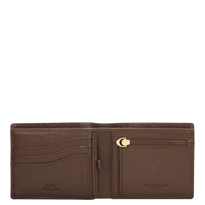 Walnut Croco Leather Mens & Ladies Wallet Gift Set