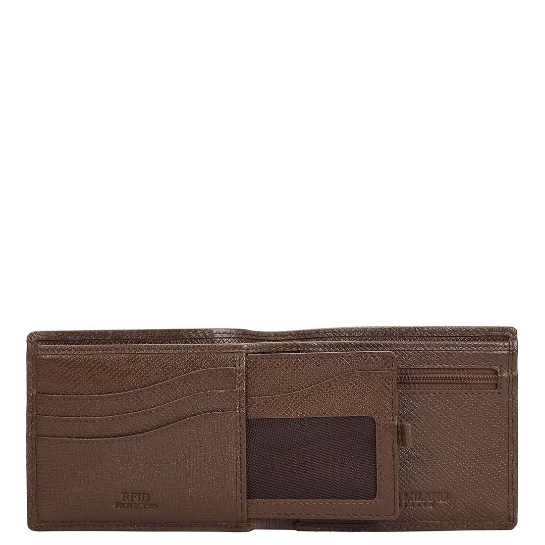 Walnut Croco Leather Mens & Ladies Wallet Gift Set