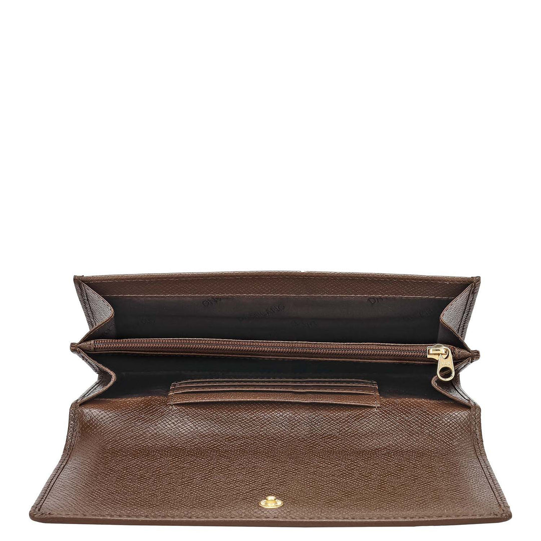 Walnut Croco Leather Mens & Ladies Wallet Gift Set