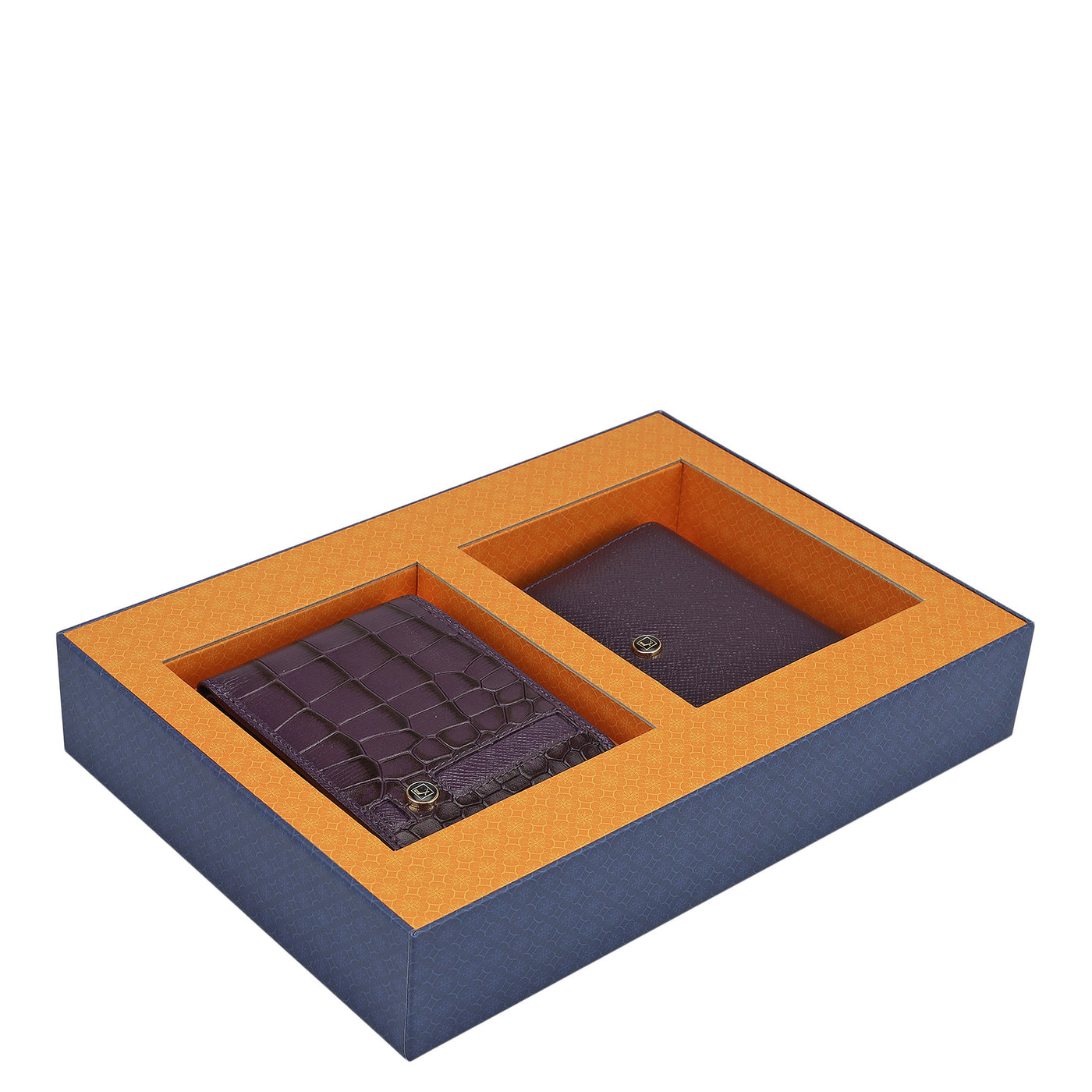 Grapevine Croco Franzy Leather Mens & Ladies Wallet Gift Set