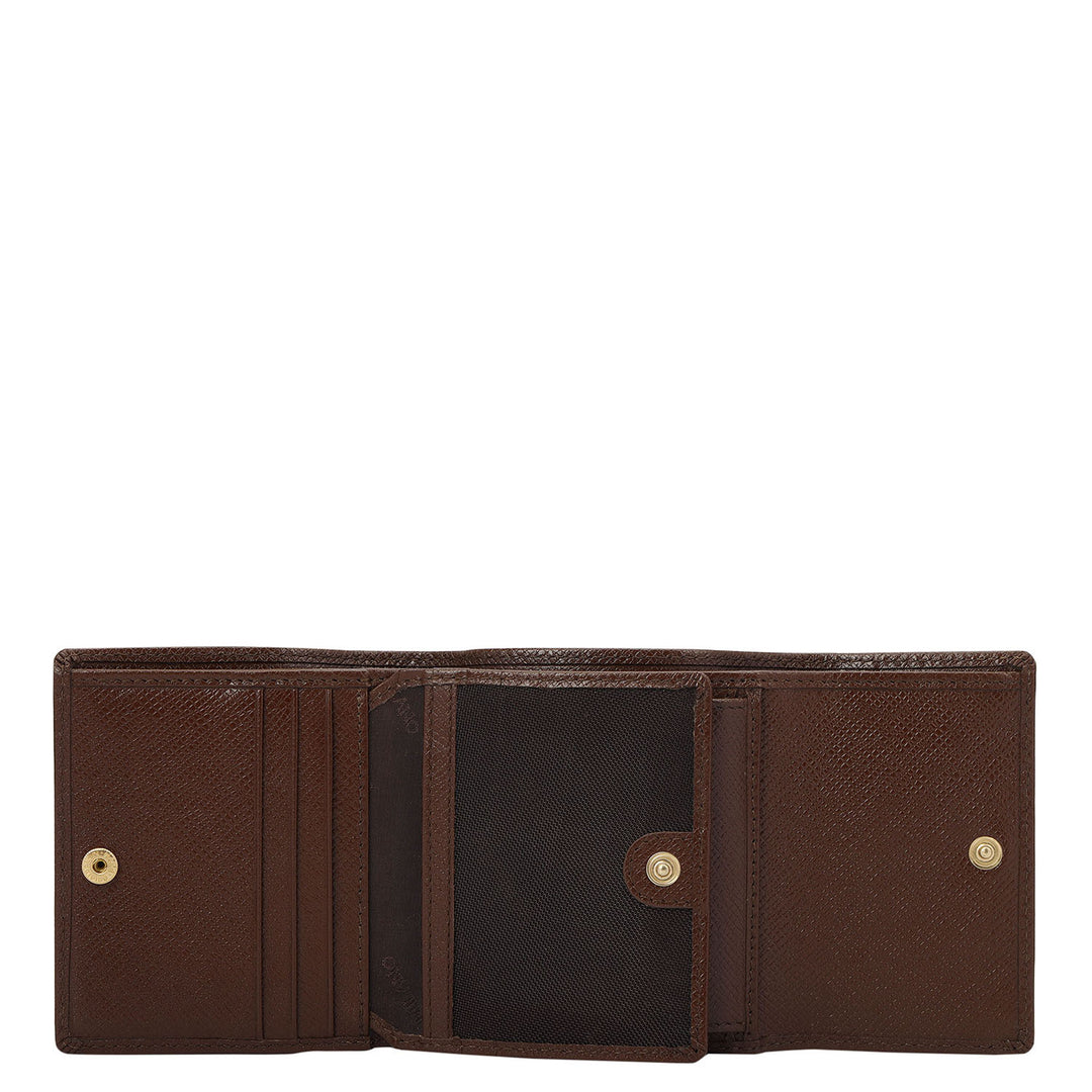 Saffiano Leather His & Her Gift Set - Walnut