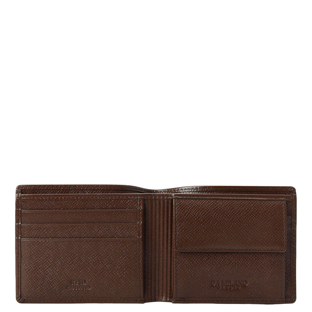 Saffiano Leather His & Her Gift Set - Walnut