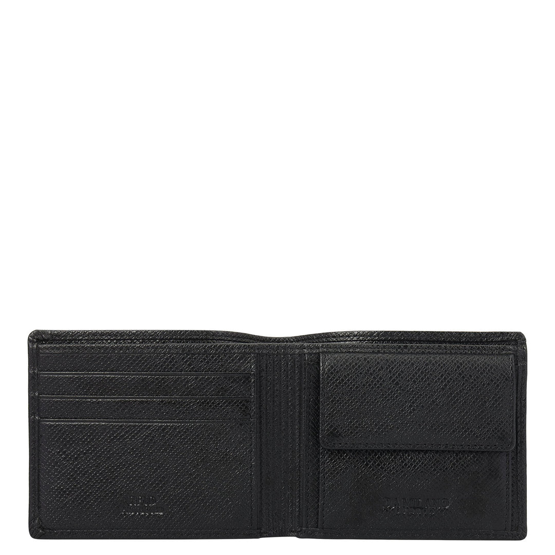Croco-Texture Leather His & Her Gift Set - Black