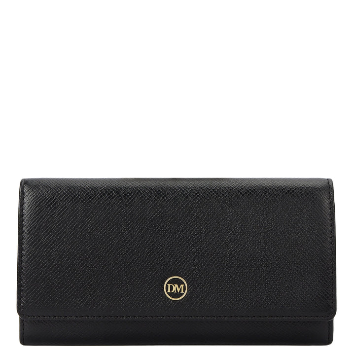 Saffiano Leather His & Her Gift Set - Black