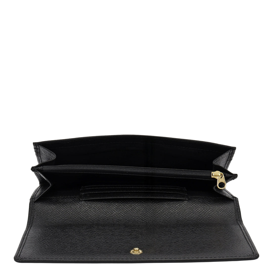 Saffiano Leather His & Her Gift Set - Black