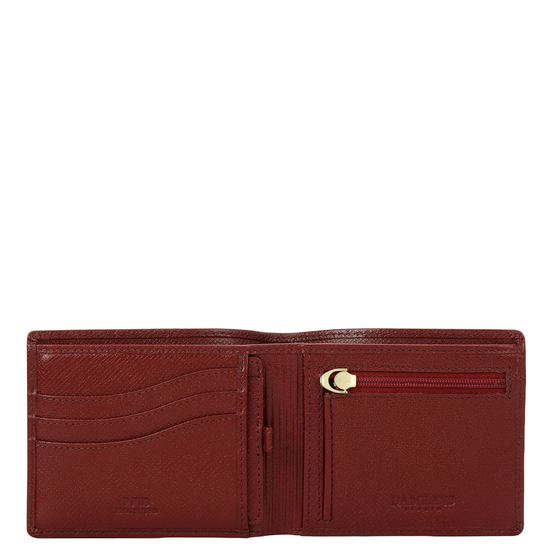 Saffiano Leather His & Her Gift Set - Cherry