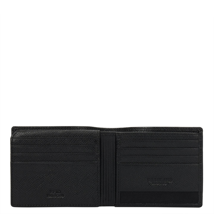 Croco- Textured Leather His & Her Gift Set - Black