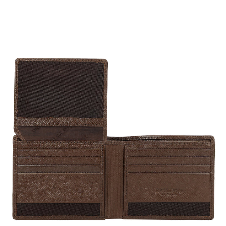 Croco- Textured Leather His & Her Gift Set - Walnut