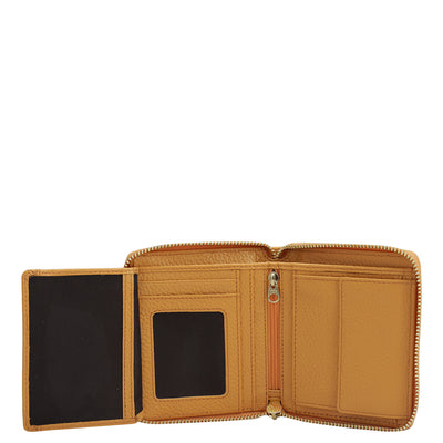 Apricot Crush Wax Ladies Wallet & Keychain Gift Set