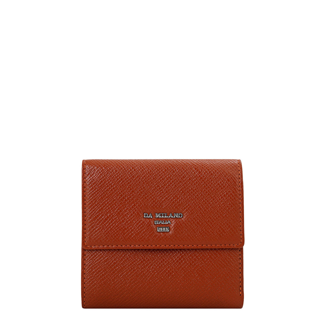 Saffiano Leather Women's Gift Set - Rust