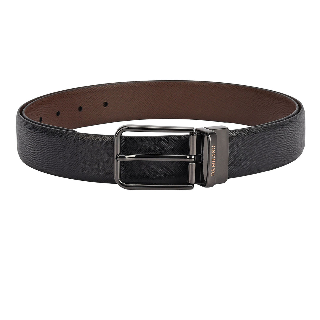 Saffiano Leather Men's Wallet & Belt Gift Set