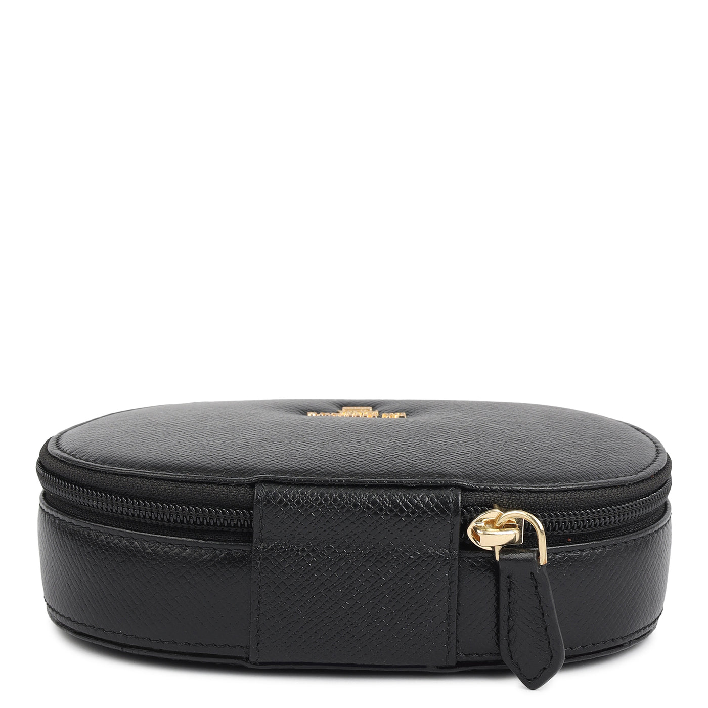 Franzy Leather Jewellery Case - Black