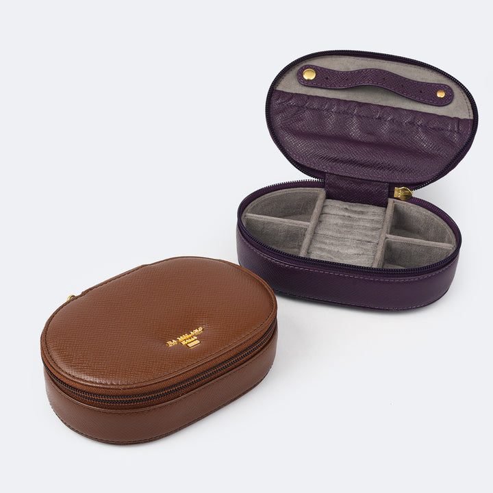 Franzy Leather Jewellery Case - Date