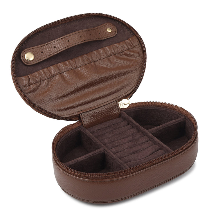Franzy Leather Jewellery Case - Date