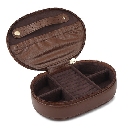 Franzy Leather Jewellery Case - Date