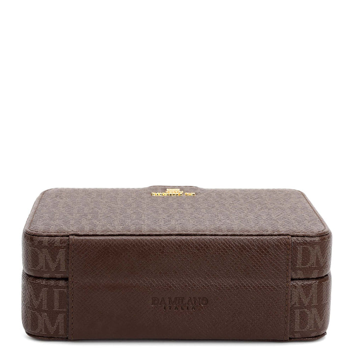 Monogram Jewellery Case - Walnut