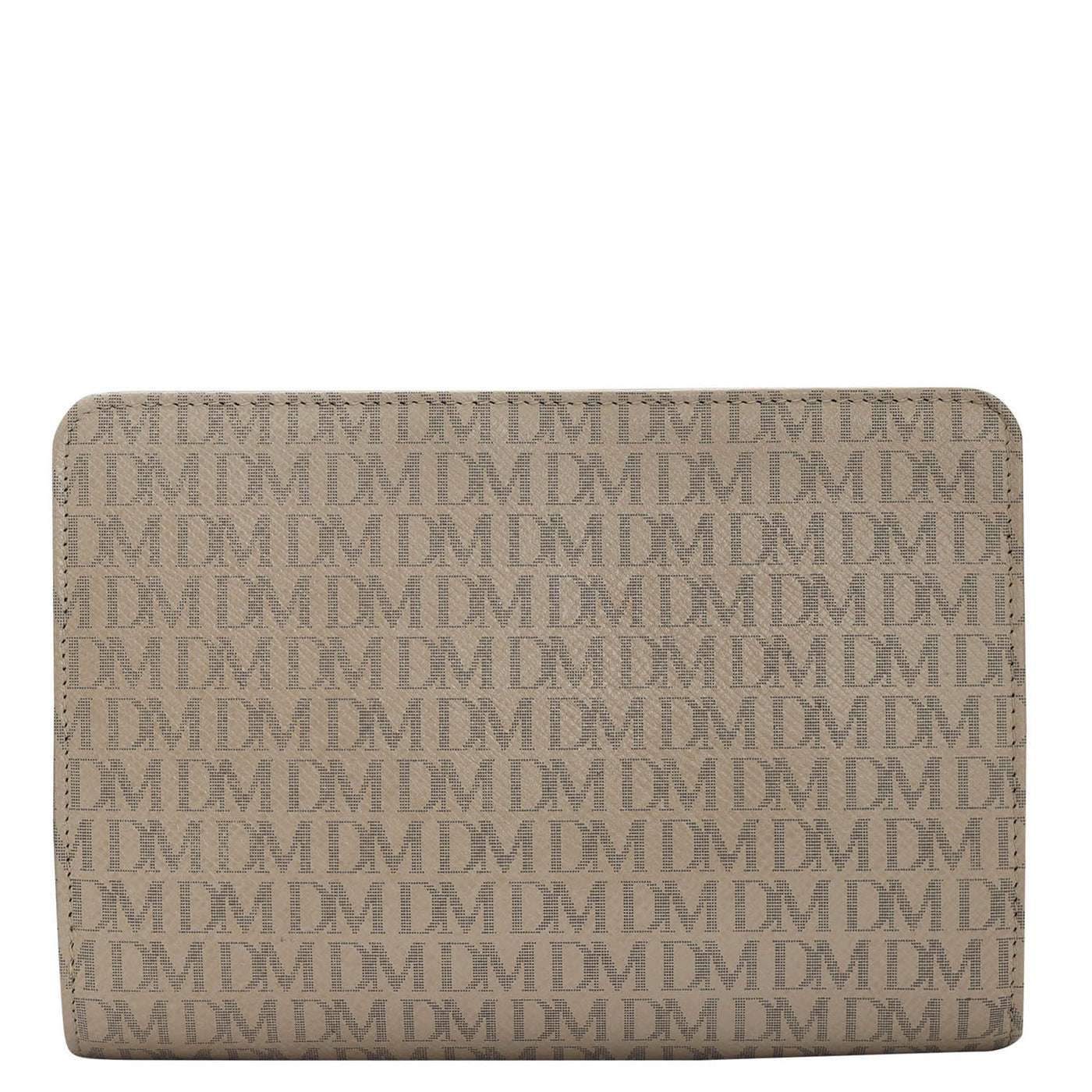 Monogram Leather Jewellery Case - White