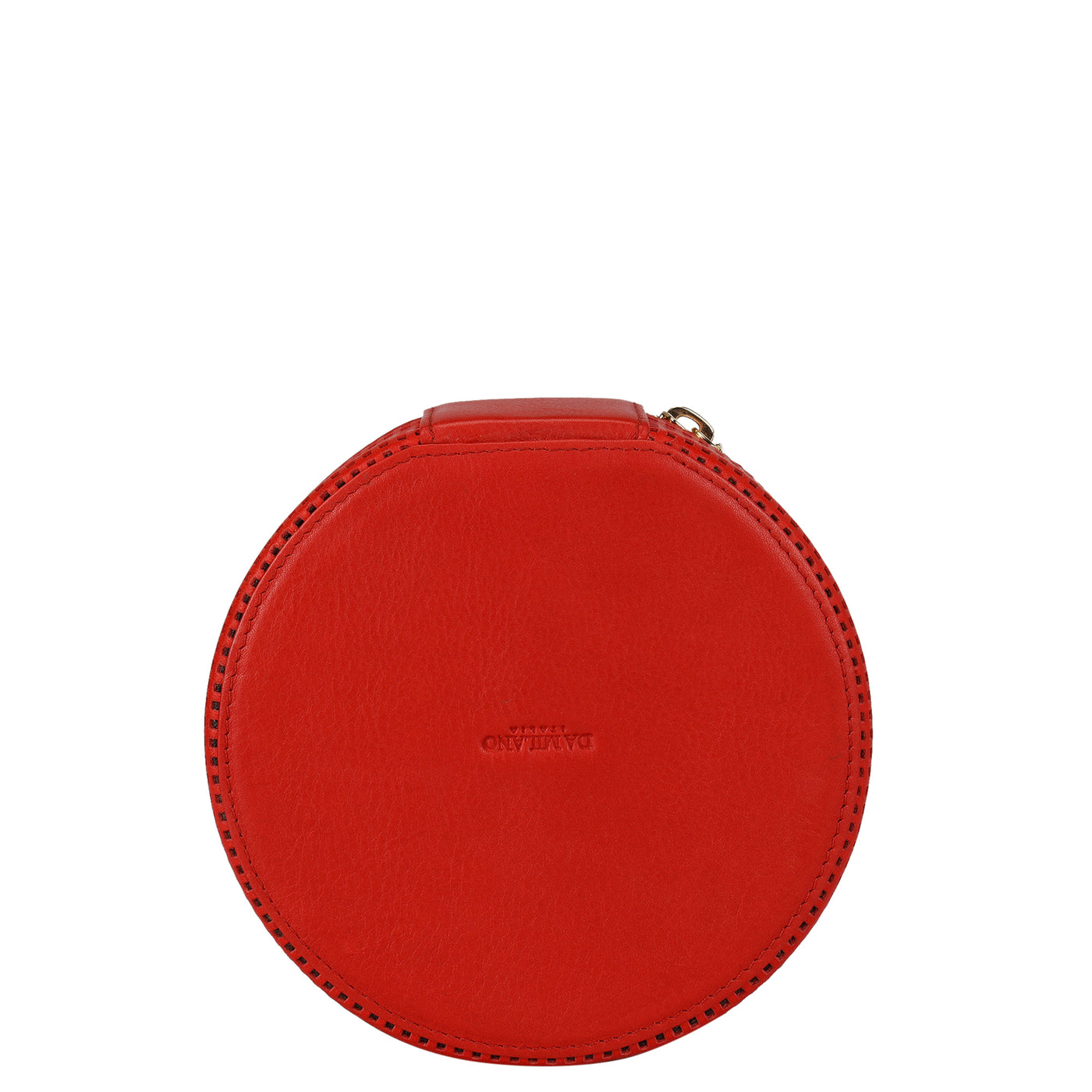 Pun Leather Jewellery Case - Red