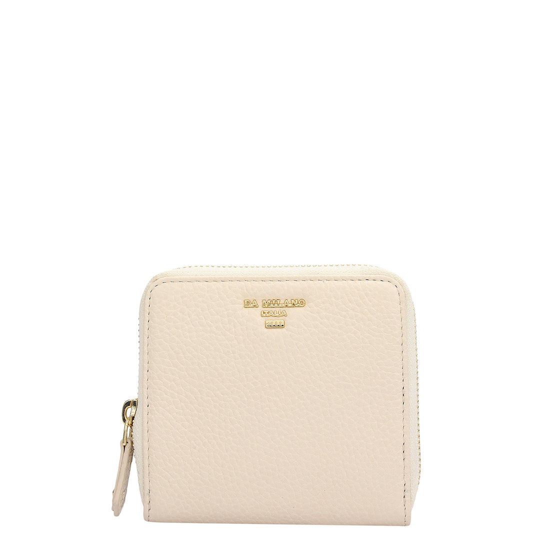 Wax Leather Jewellery Case - Marshmallow