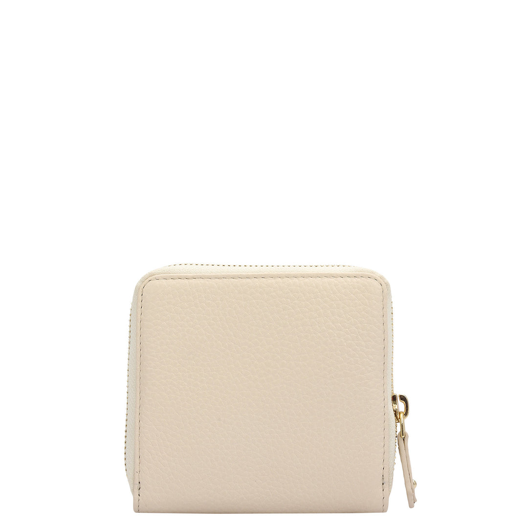 Wax Leather Jewellery Case - Marshmallow