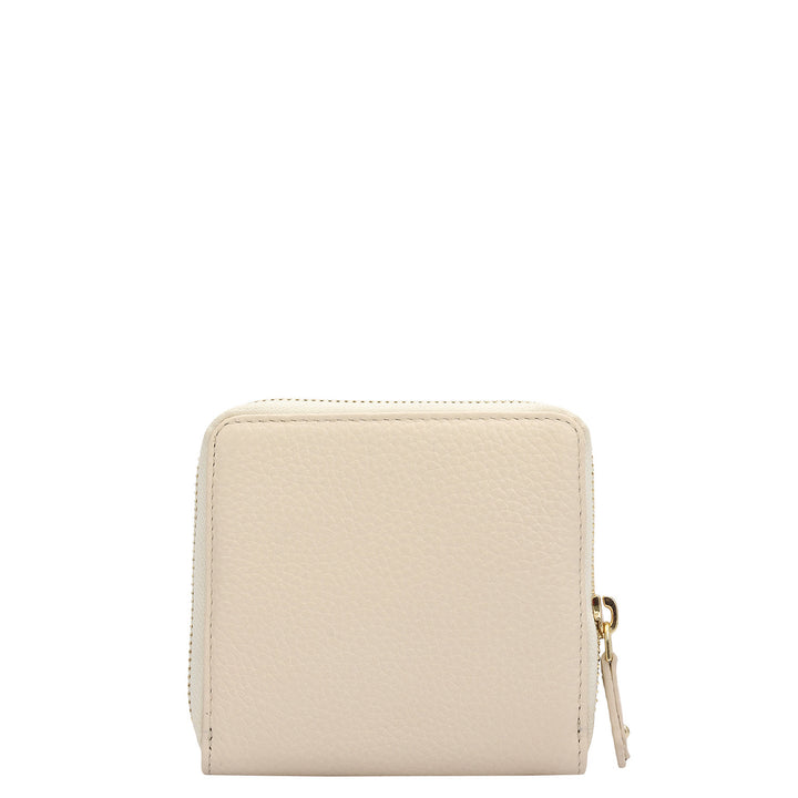 Wax Leather Jewellery Case - Marshmallow