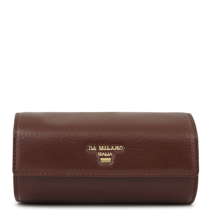 Classic Jewellery Pouch - Mahogany