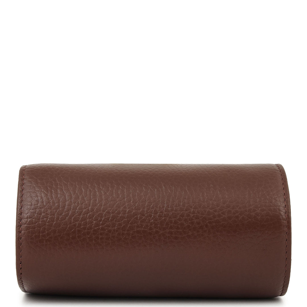 Classic Jewellery Pouch - Mahogany